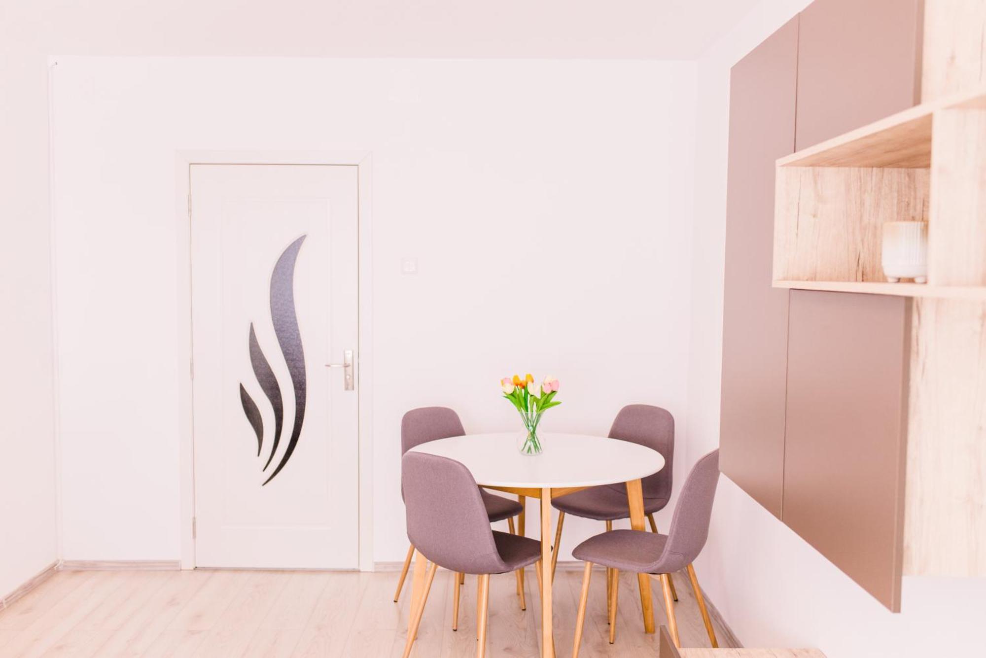 Riverside White Apartment Satu Mare Luaran gambar
